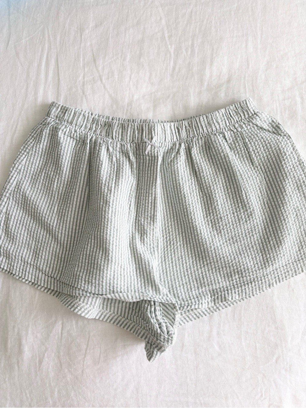 Altar’d State Green Stripe Boxer Shorts